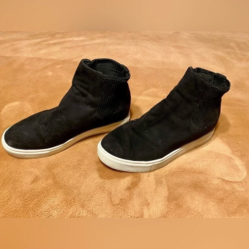 Soda Black Slip on Sneaker Shoe